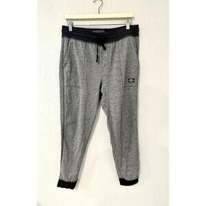 BROOKLYN Clothing Gray Men's Fleece Jogger with Pockets Size L